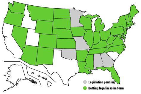 legal betting states